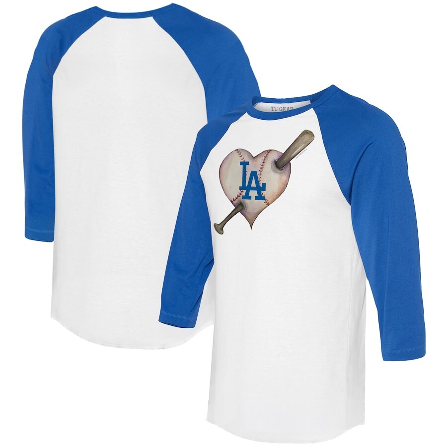 

Футболка с длинным рукавом Tiny Turnip Los Angeles Dodgers, белый