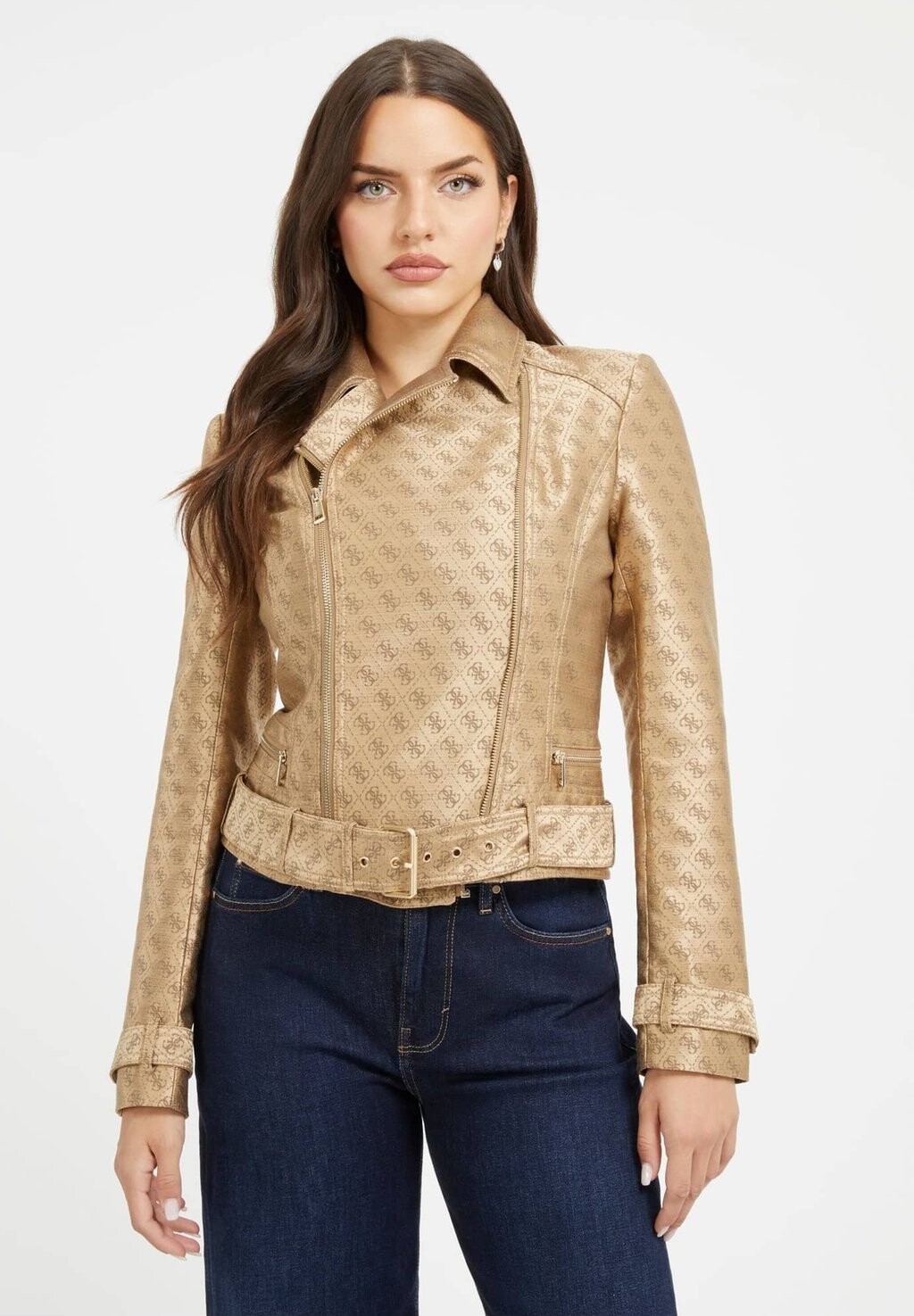 

Жакет Guess, светло-коричневый