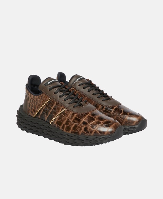 

Кроссовки Giuseppe Zanotti Design, коньяк