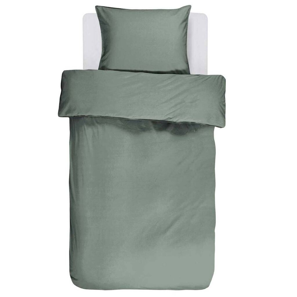 

Постельное белье Essenza Renforceé Guy Sea Green 155x220+80x80