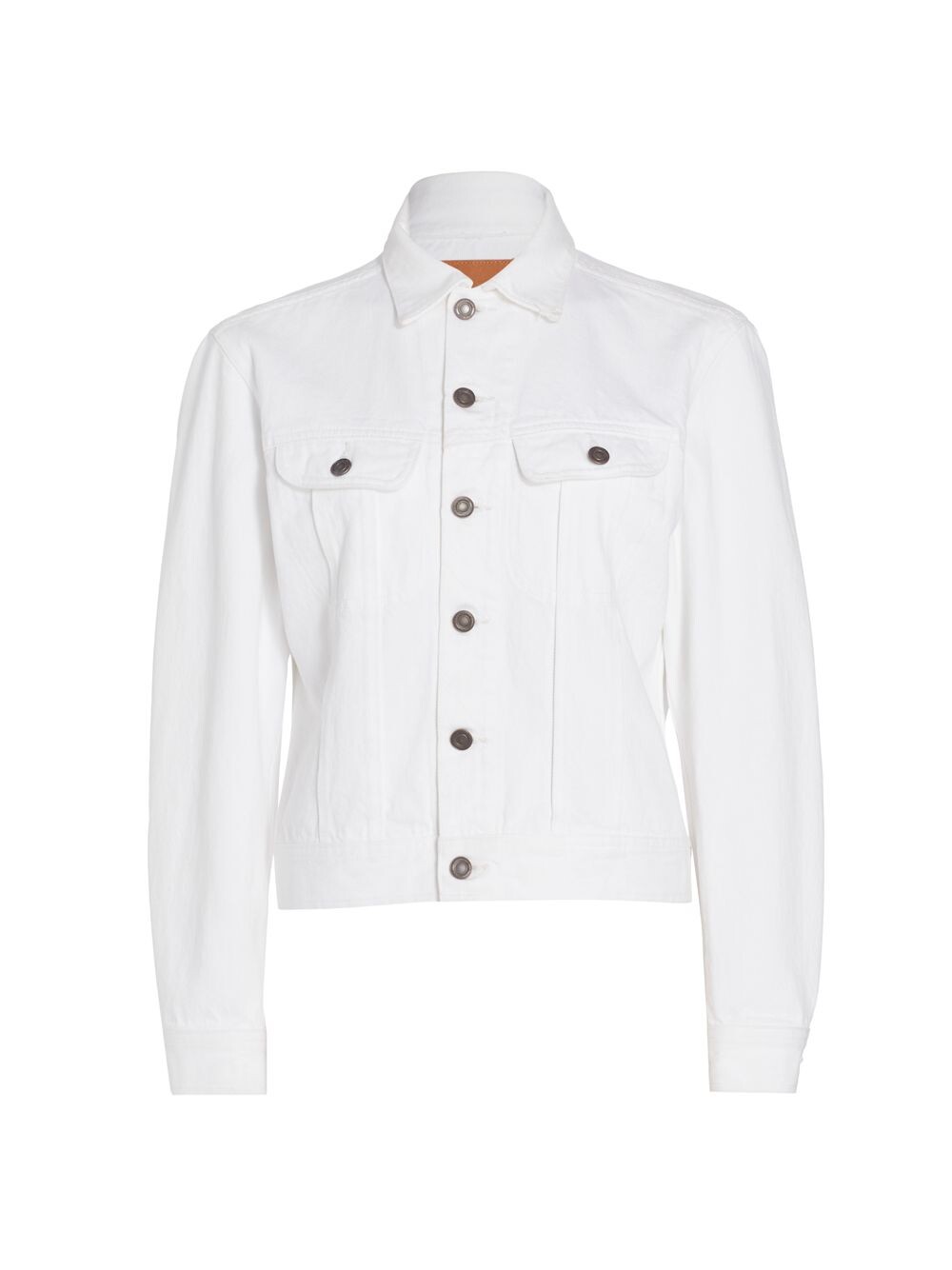 

Легкая укороченная джинсовая куртка Lafayette 148 New York, белый