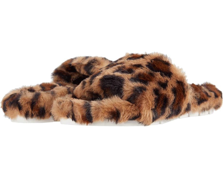 Домашняя обувь J/Slides Lovlie, цвет Leopard Faux Fur
