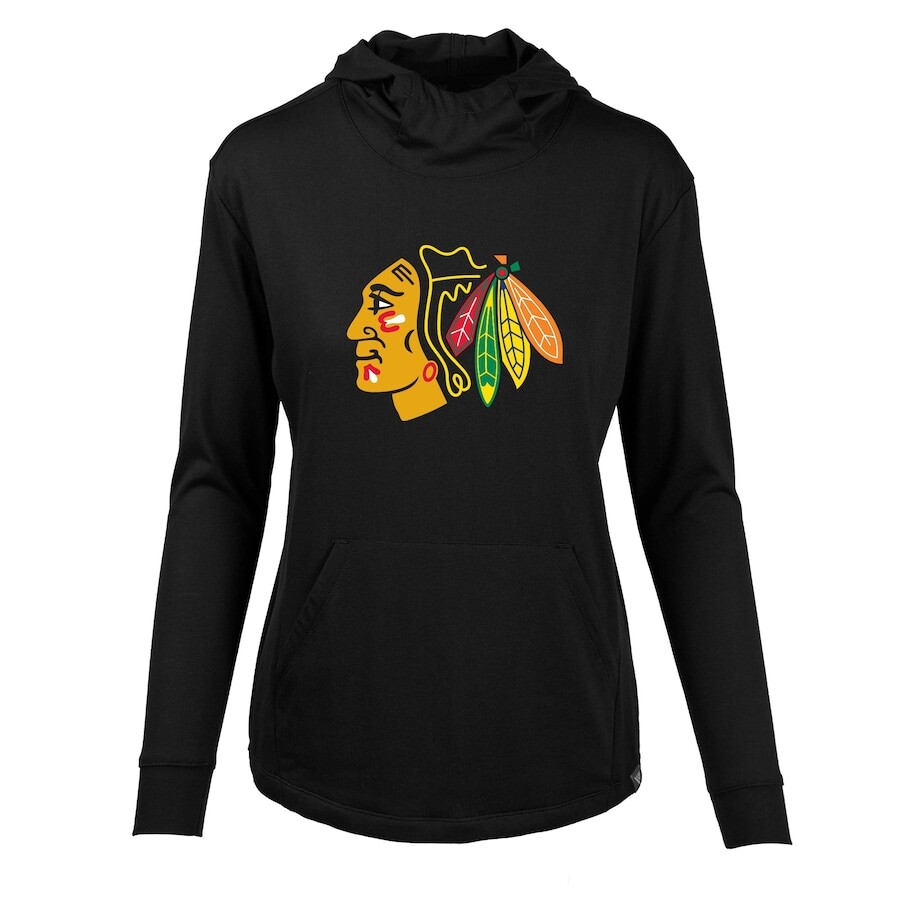 

Футболка с длинным рукавом Levelwear Chicago Blackhawks, черный