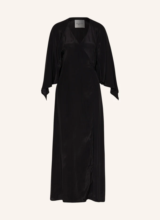 Платье cote d'azur из шелка Envelope 1976, черный