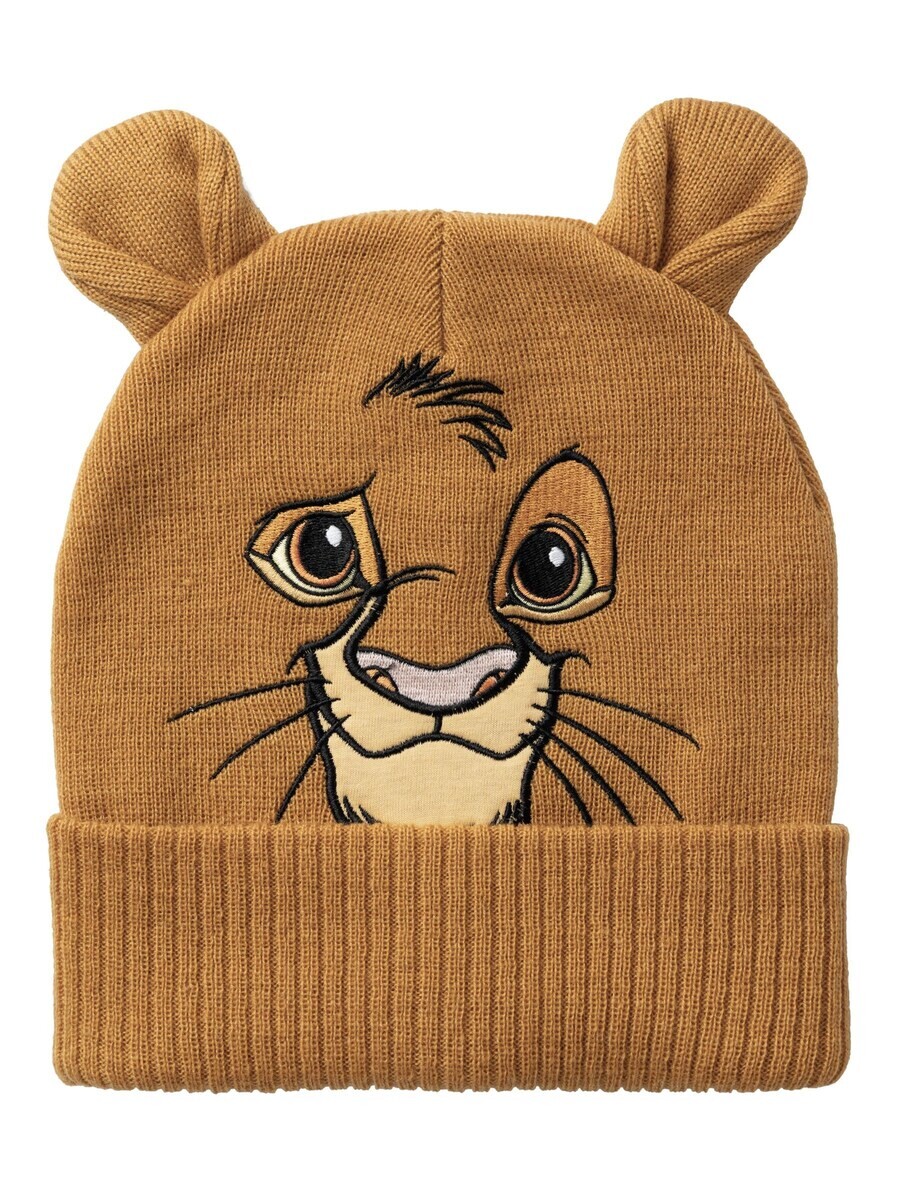 

Шапка NAME IT Beanie, цвет Brown/Caramel