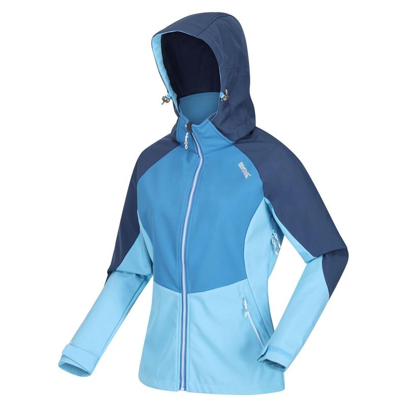 Desoto VIII женская походная куртка из софтшелла REGATTA, цвет blau