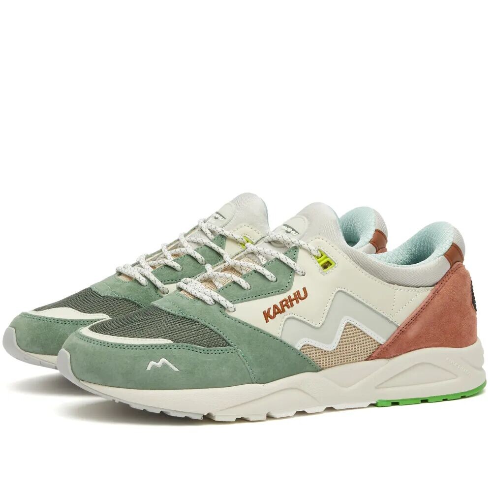 

Кроссовки Karhu Aria 95, зеленый/серый/коричневый