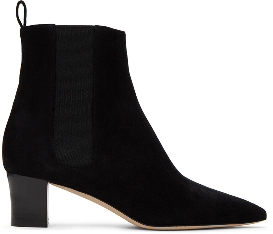 

Черные ботинки челси Tiraba Manolo Blahnik, Черный