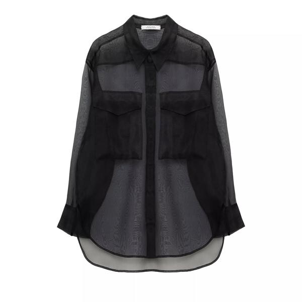 

Футболка sheer opulence bluse 999 pure Dorothee Schumacher, черный