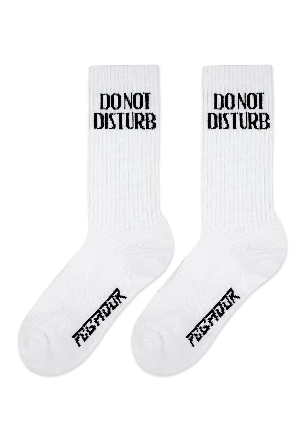 Носки Do Not Disturb Socks Unisex Pegador, цвет white/black