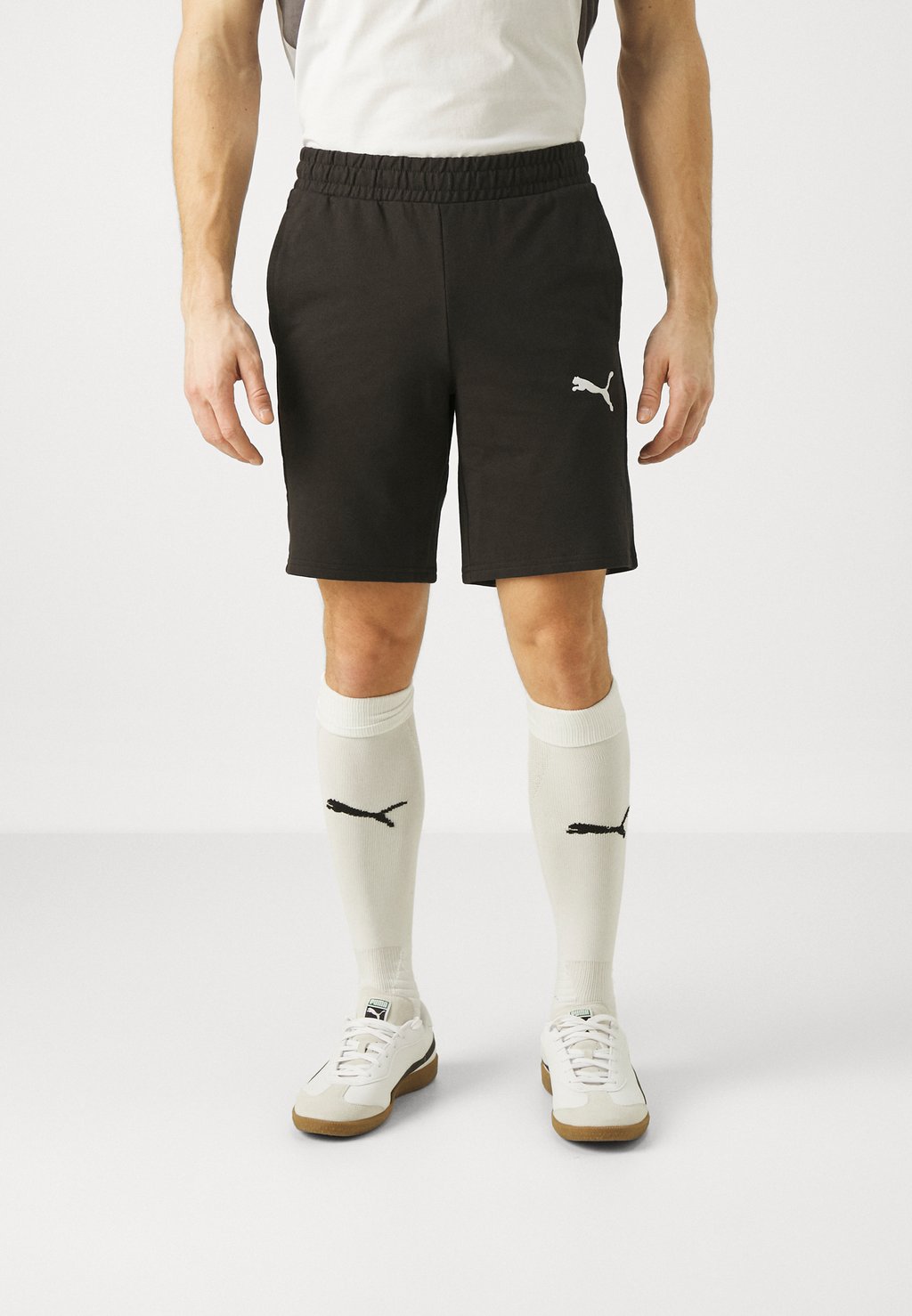 цена Спортивные шорты Teamgoal Casuals Shorts Puma, цвет black/white