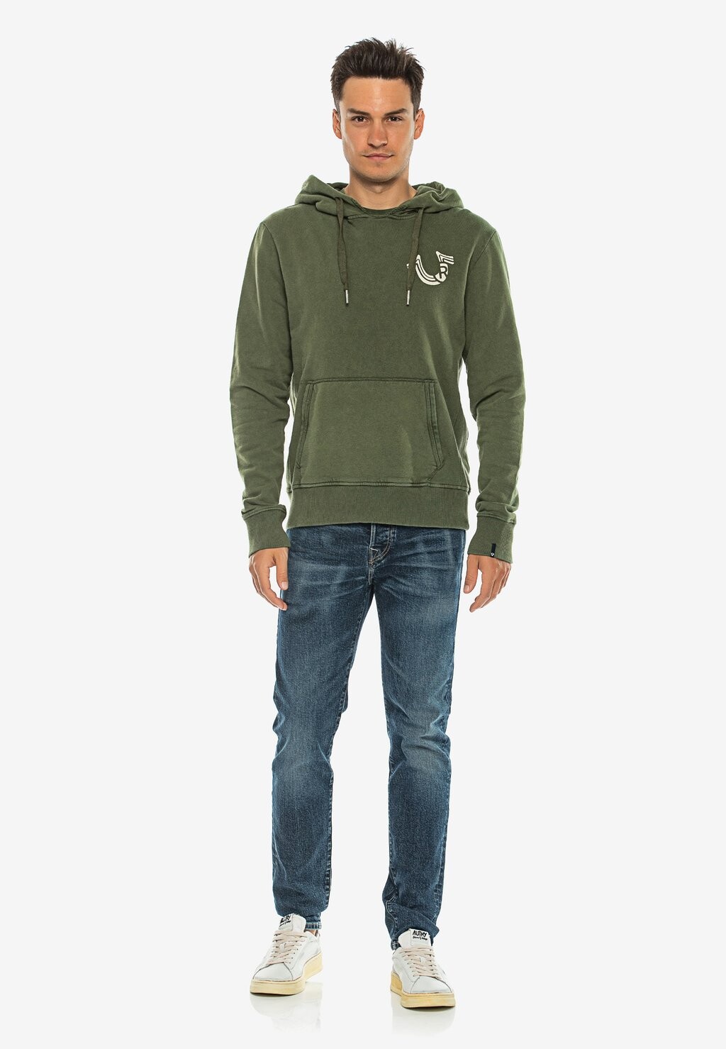 

Толстовка HORSESHOE True Religion, цвет MILITARY