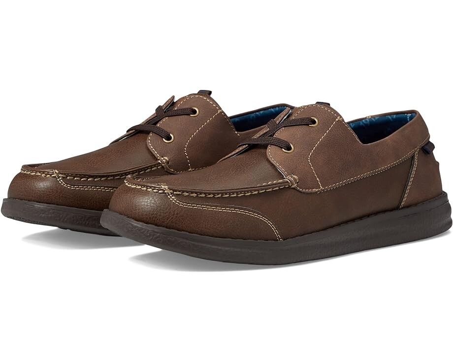 

Топсайдеры Nunn Bush Brewski Moccasin Toe Boat Shoe, коричневый