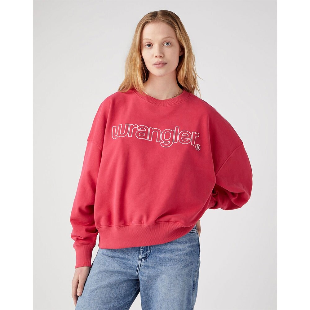 

Толстовка Wrangler Relaxed, розовый