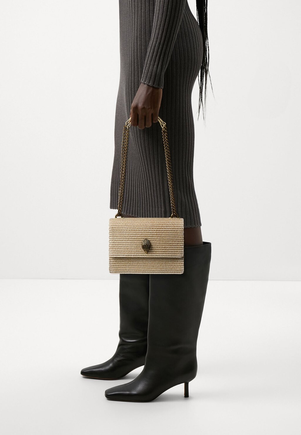 

Сумка Kurt Geiger London, бежевый