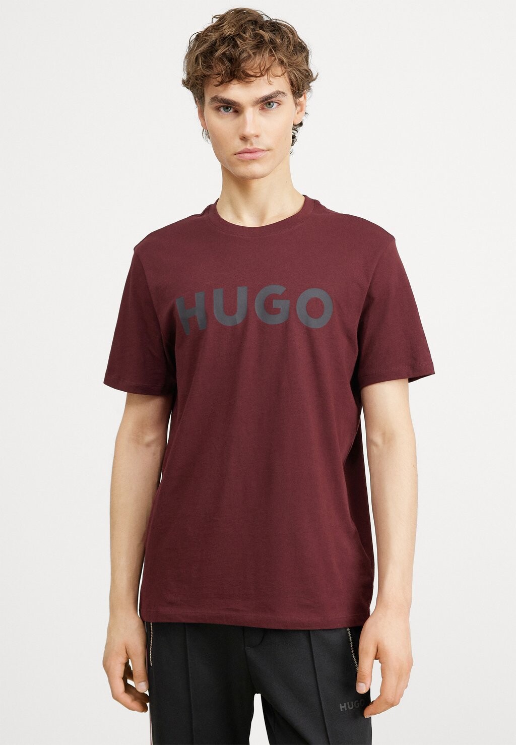 

Футболка с принтом Dulivio HUGO, цвет dark red