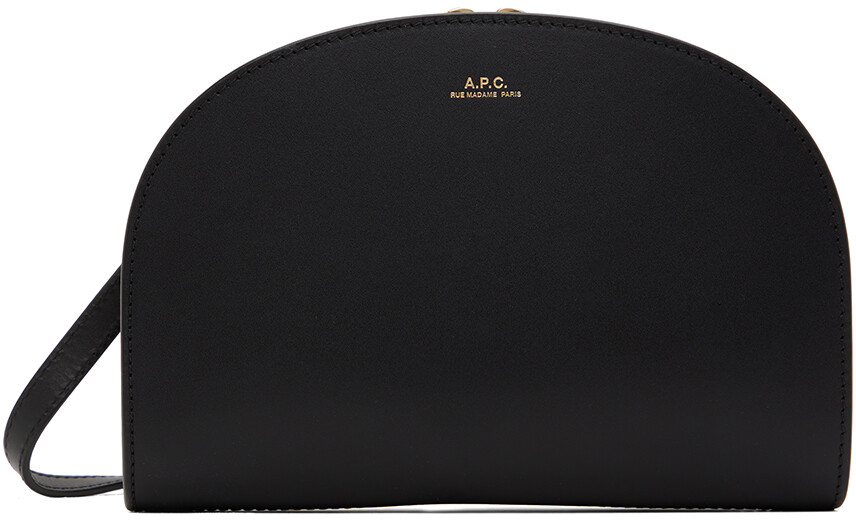 

Черный клатч Demi-Lune A.P.C., цвет Black