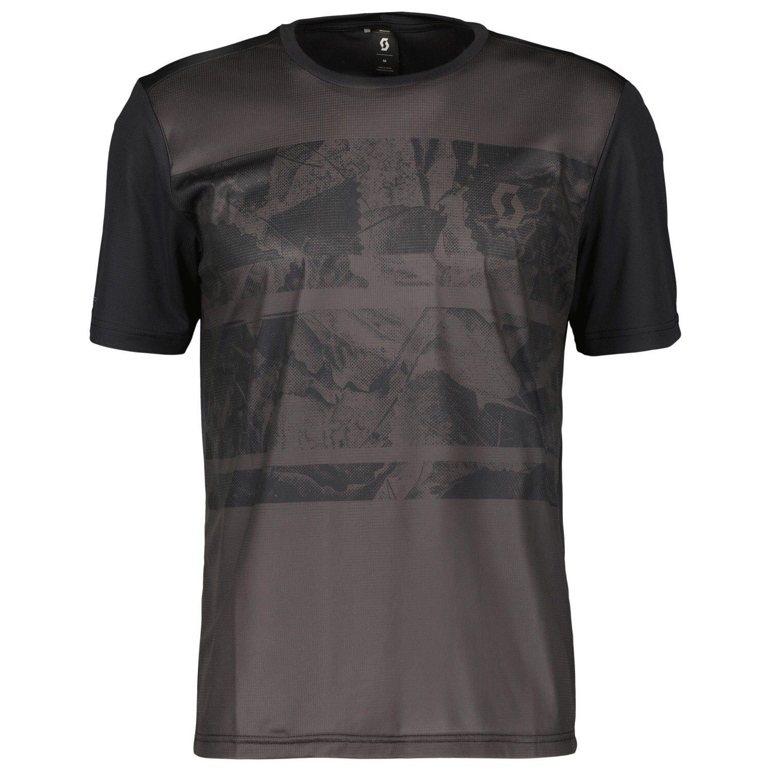 

Велосипедный трикотаж Scott Trail Flow S/S, цвет Black/Dark Grey