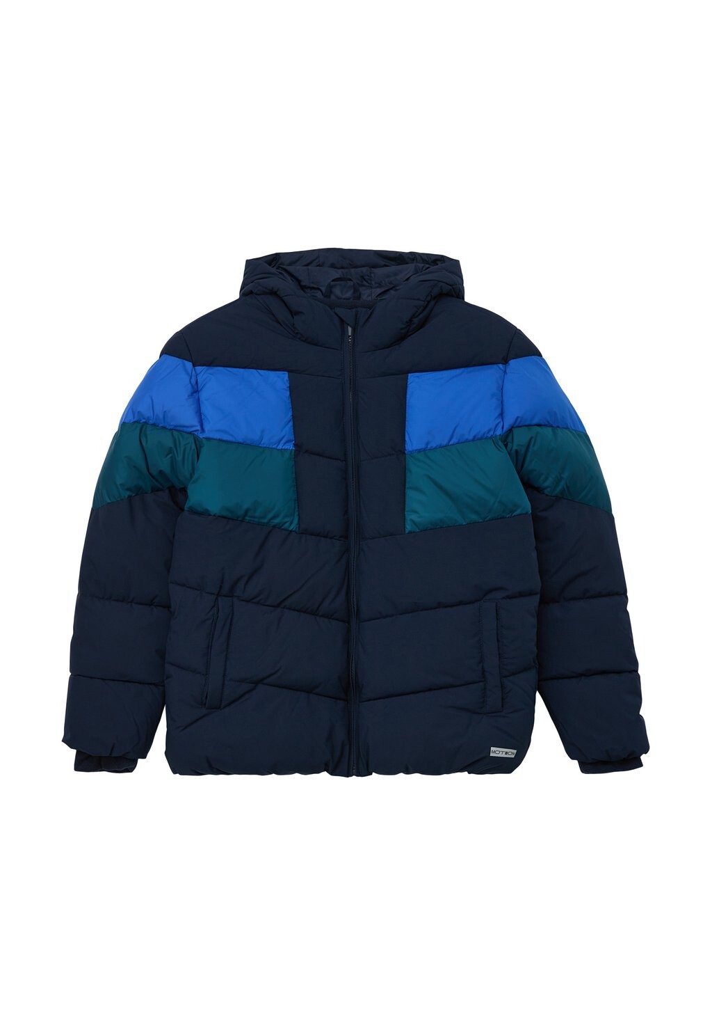 

Зимняя куртка IN COLOUR-BLOCKING-OPTIK s.Oliver, цвет navy