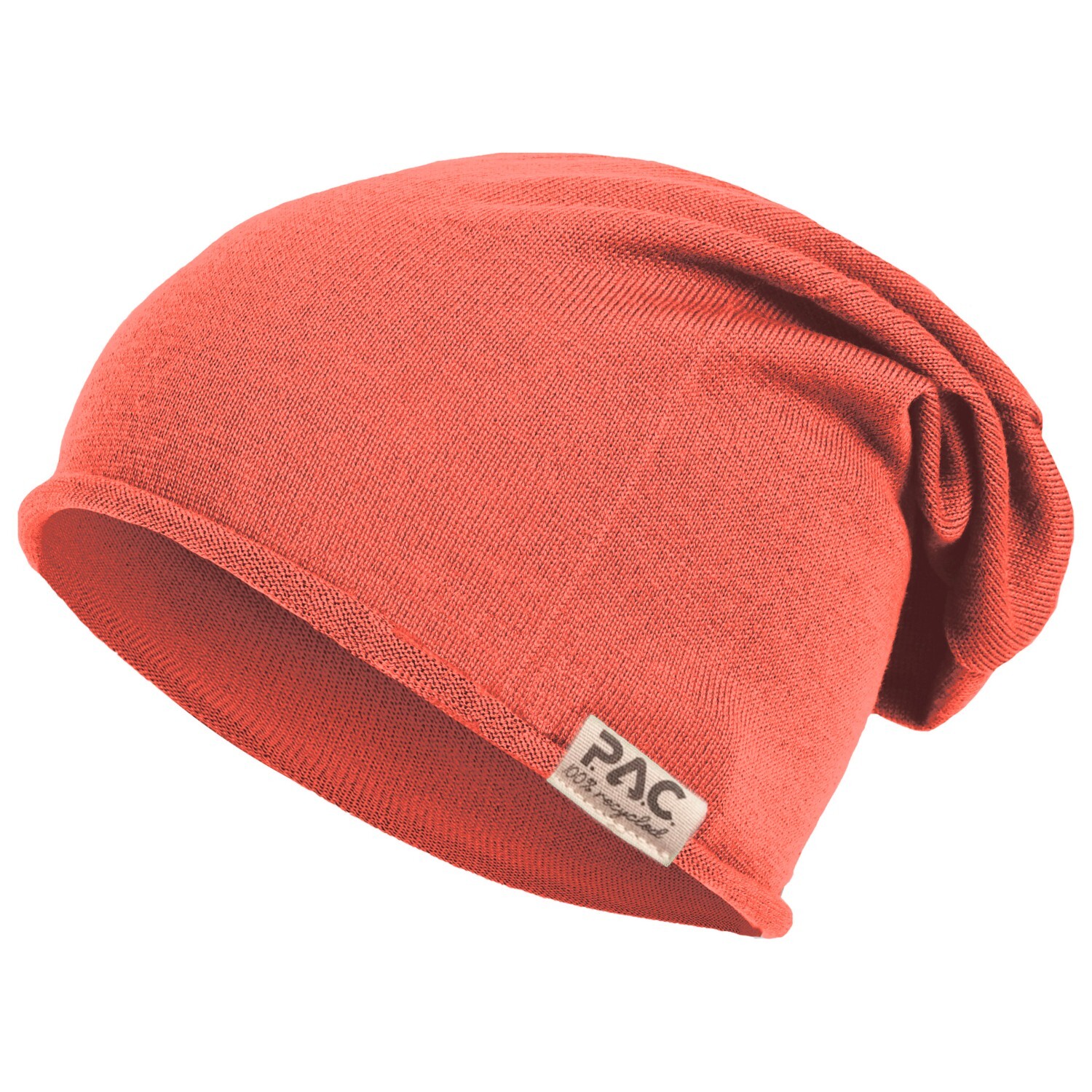 

Шапка P.A.C. Nature Merin 100% Recycled Merino Beanie, цвет Coral