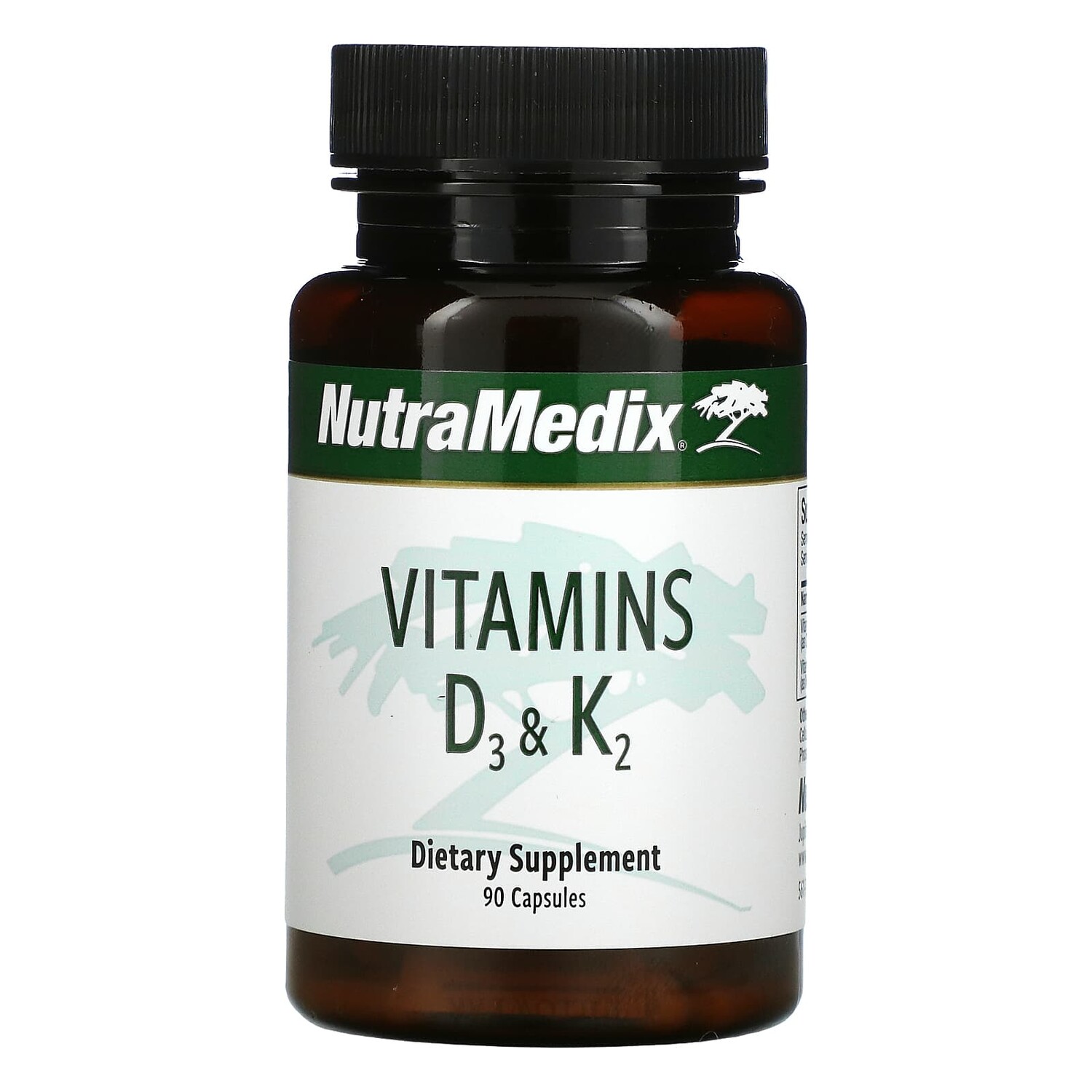 

Витамины D3 и K2, 90 капсул, NutraMedix