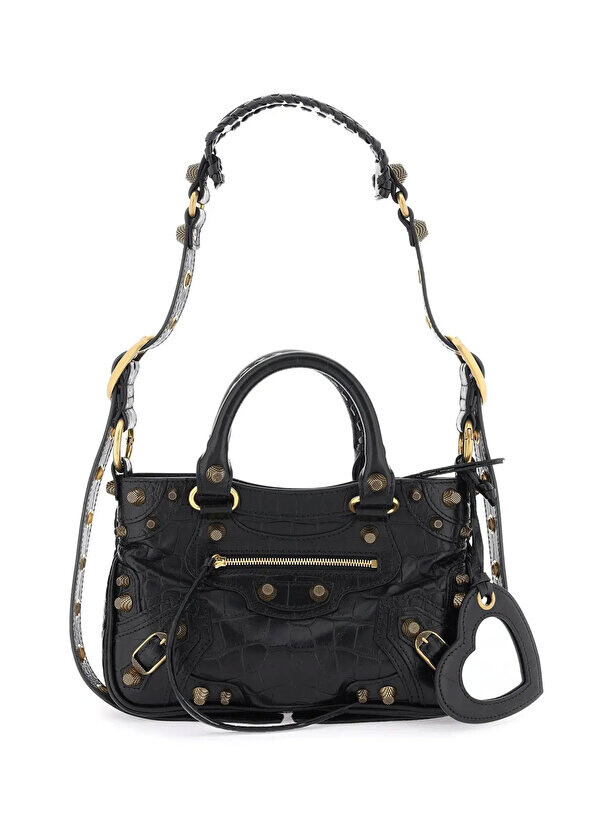 

Le cagole черная женская кожаная сумка Balenciaga