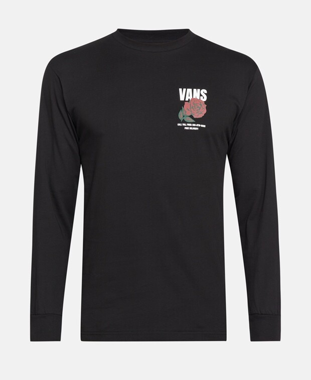

Топ с длинными рукавами Vans, черный