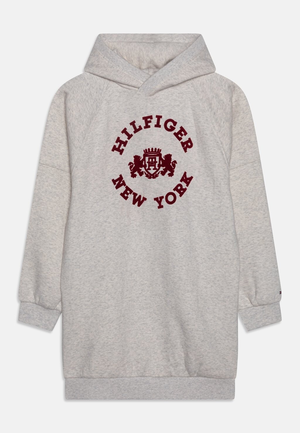 

Летнее платье Crest Hoodie Dress Tommy Hilfiger, цвет new light grey heather