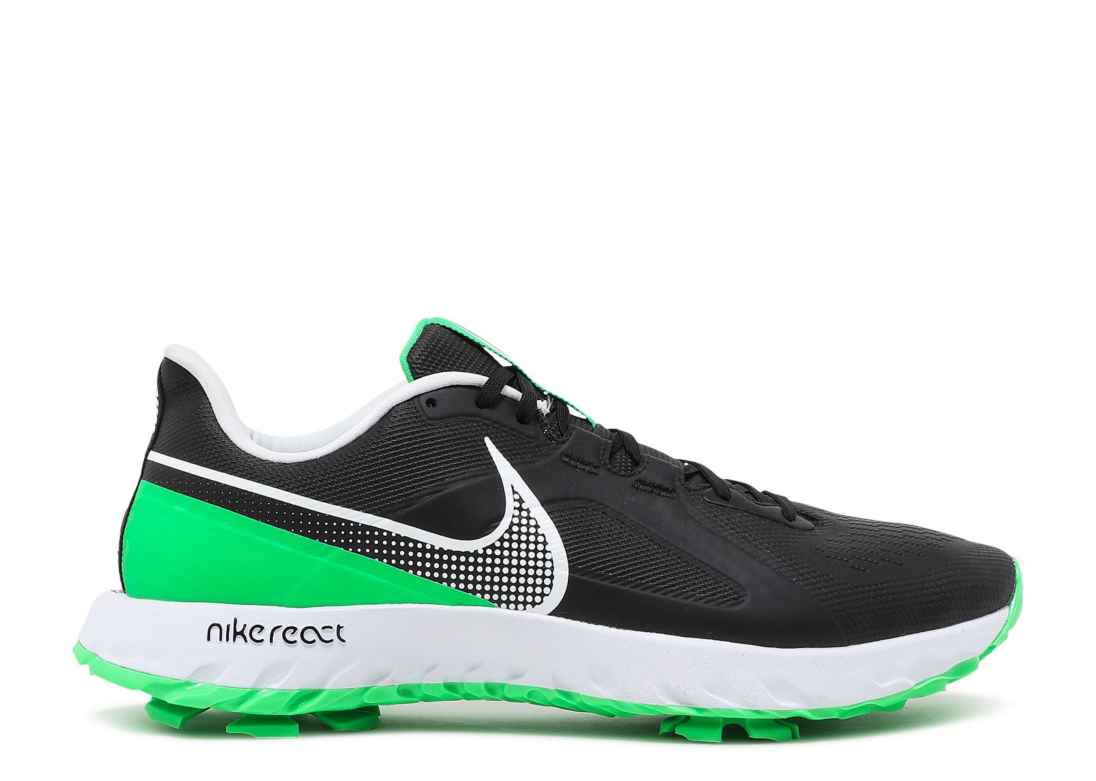 

Кроссовки Nike React Infinity Pro 'Black Green Spark', черный