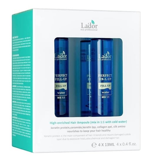 

Регенерирующие ампулы для поврежденных волос, 4х13 мл La'dor, Perfect Hair Fill-Up Ampoule