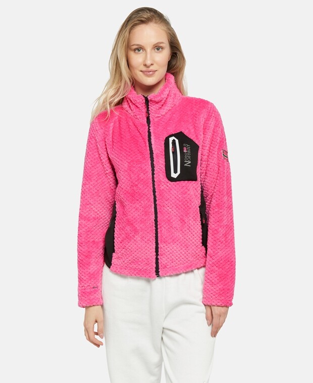 

Флисовая жилетка Geographical Norway, античный розовый