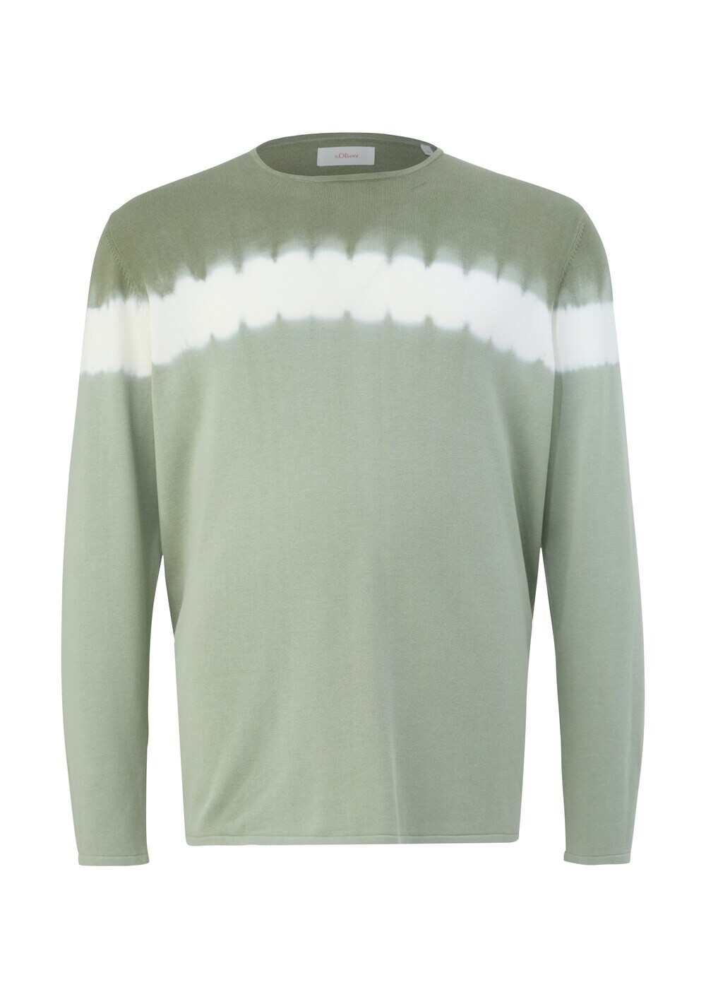 

Свитер s.Oliver Men Big Sizes, оливковое/яблоко, Зеленый
