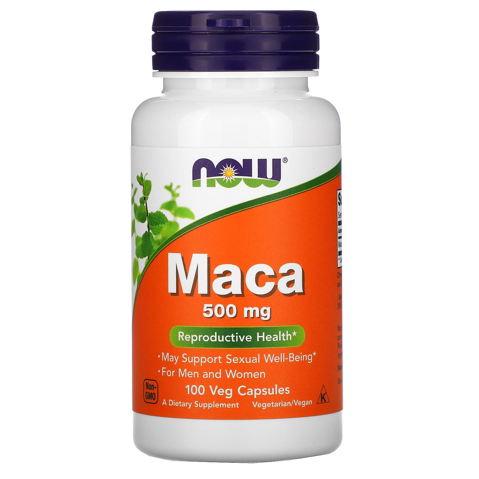 Now Foods Мака 500 мг 100 вегетарианских капсул now acai 500 mg 100 вегетарианских капсул