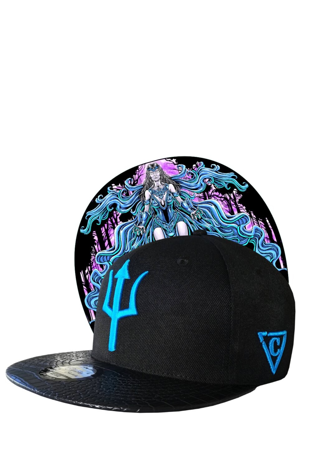 

Бейсболка SNAPBACK BASEBALL-ONE SIZE Capiche, цвет black purple blue