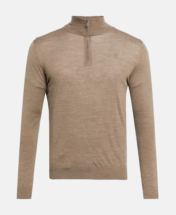 

Джемпер с длинными рукавами Hackett London, серо-коричневый