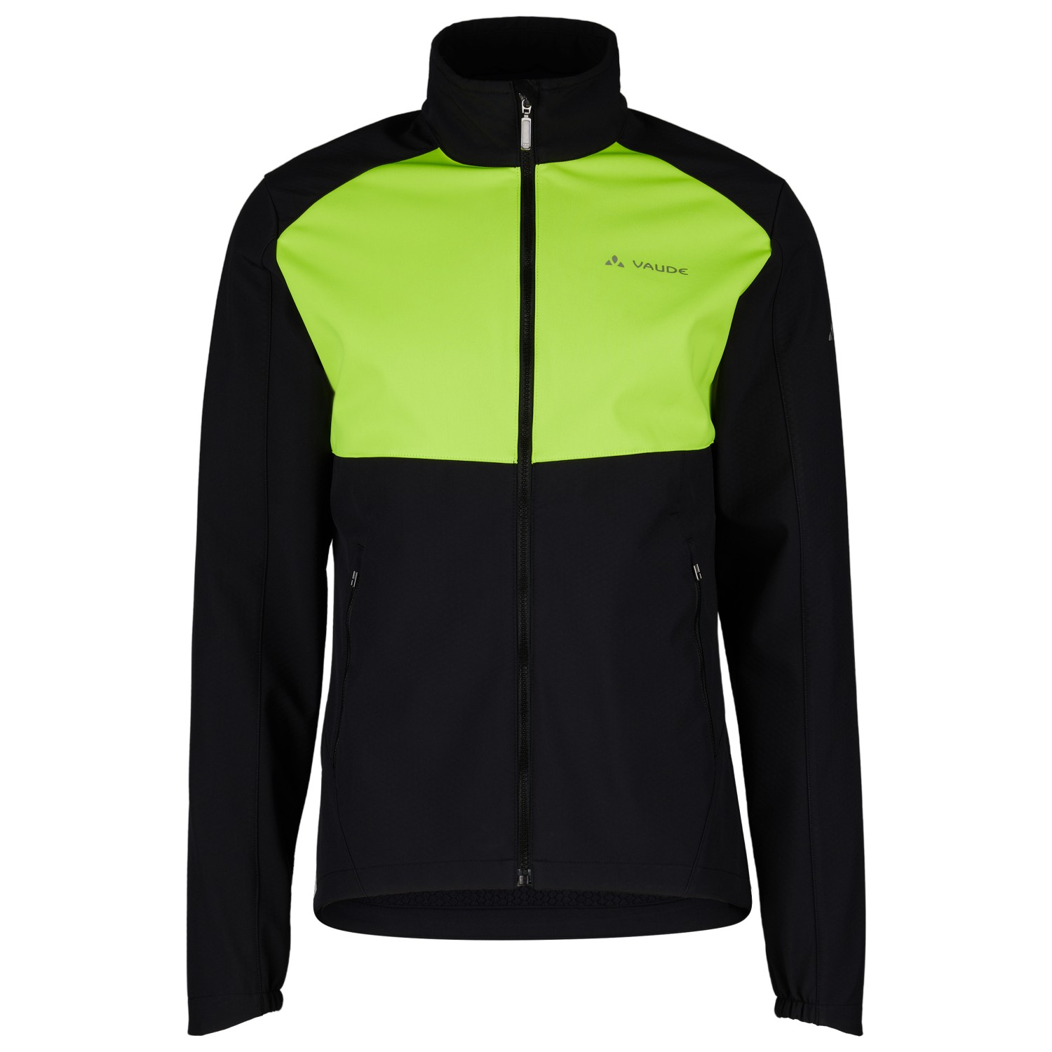 Велосипедная куртка Vaude Matoso Sc, цвет Black/Neon Yellow