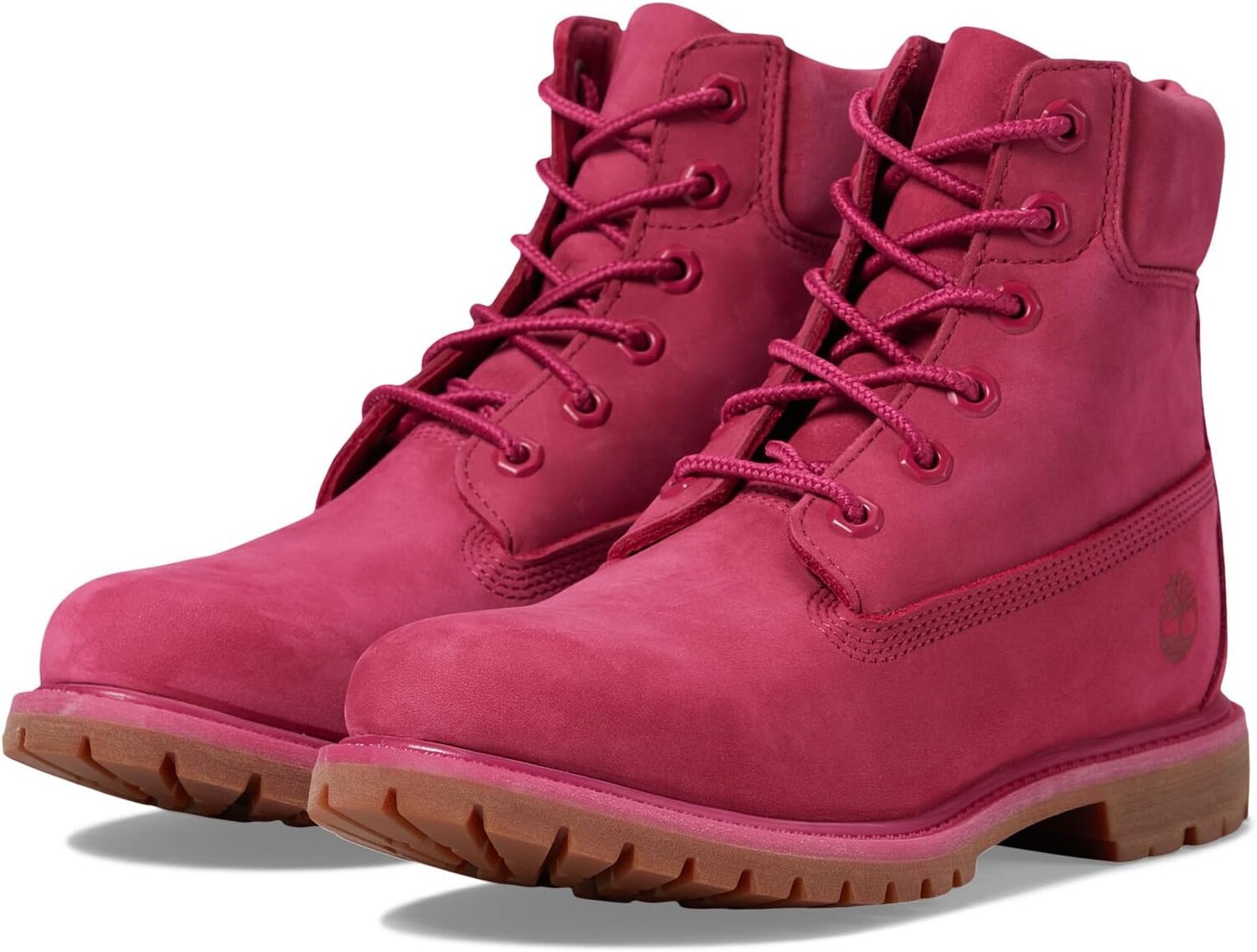 

Ботильоны 50th Anniversary Edition 6-Inch Waterproof Timberland, цвет Dark Pink Nubuck