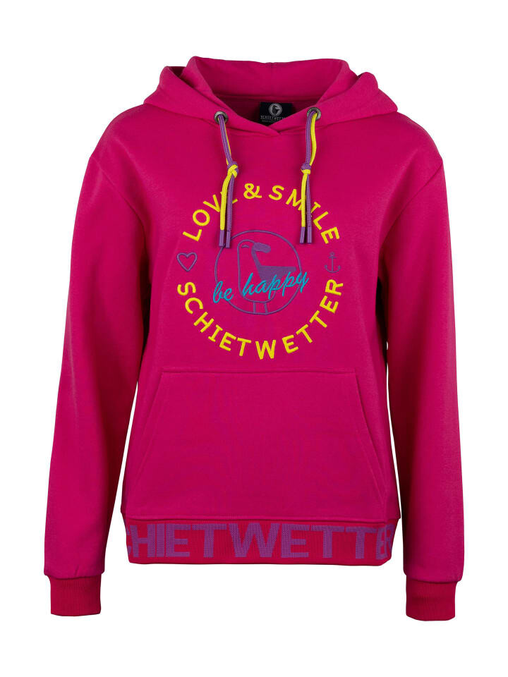 

Худи SCHIETWETTER Haifisch Greta, цвет neonpink