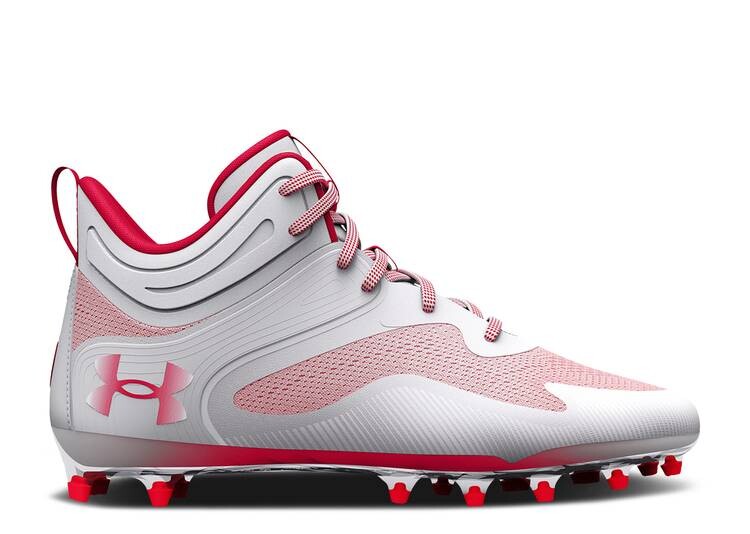 

Кроссовки Under Armour COMMAND MC MID 'WHITE RED', белый