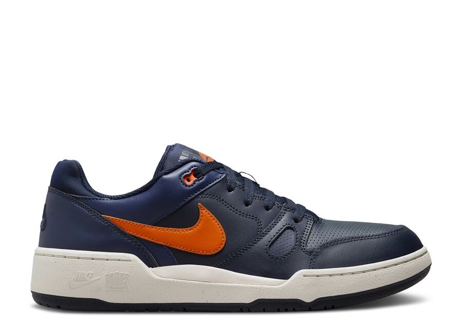 

Кроссовки Nike Full Force Low, цвет Obsidian Safety Orange