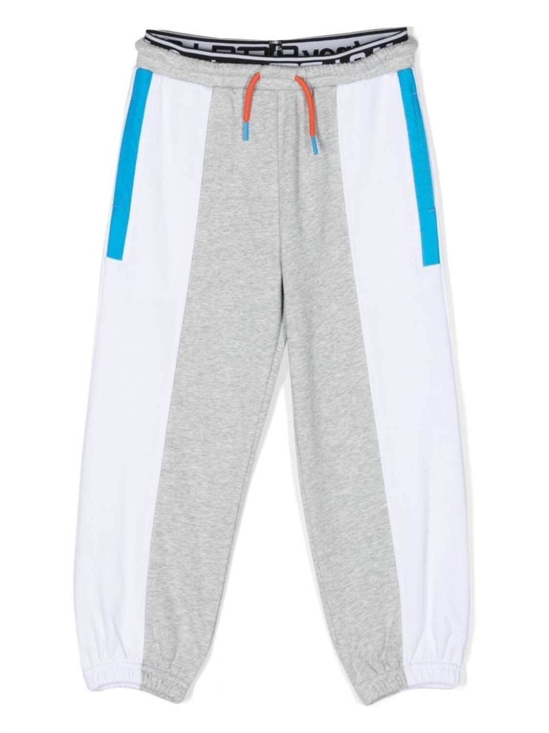 

Спортивные брюки в стиле колор-блок Stella McCartney Kids, серый