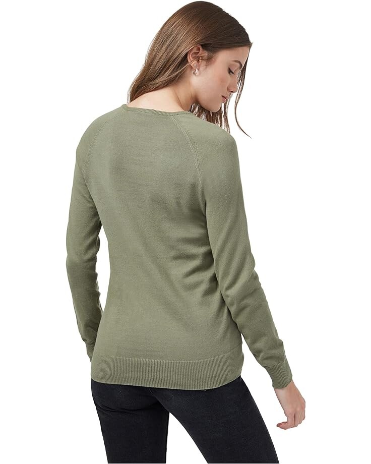 

Свитер tentree Highline Cotton Acre Sweater, цвет Lichen Green