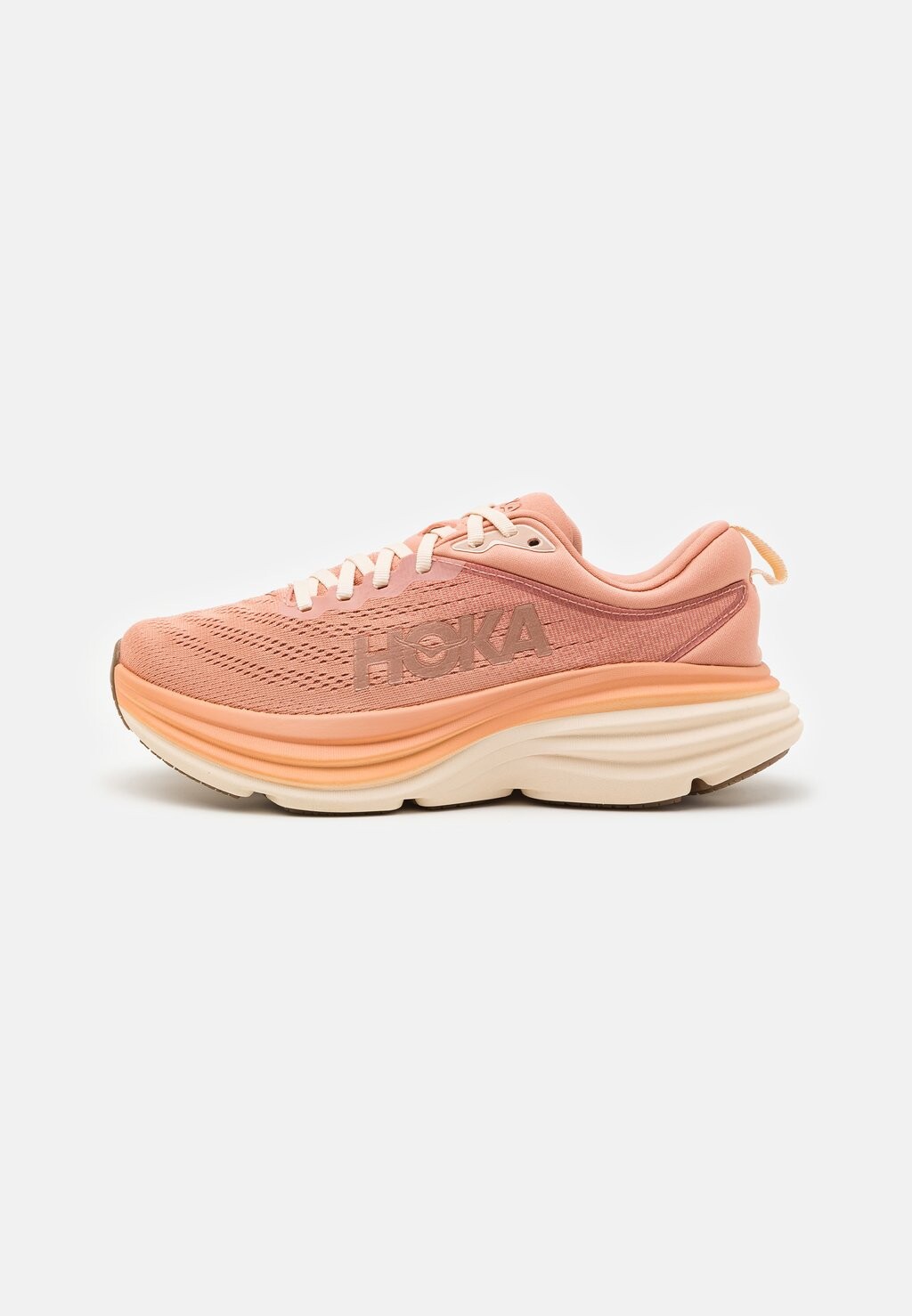 Нейтральные кроссовки BONDI 8 HOKA, цвет sandstone/cream