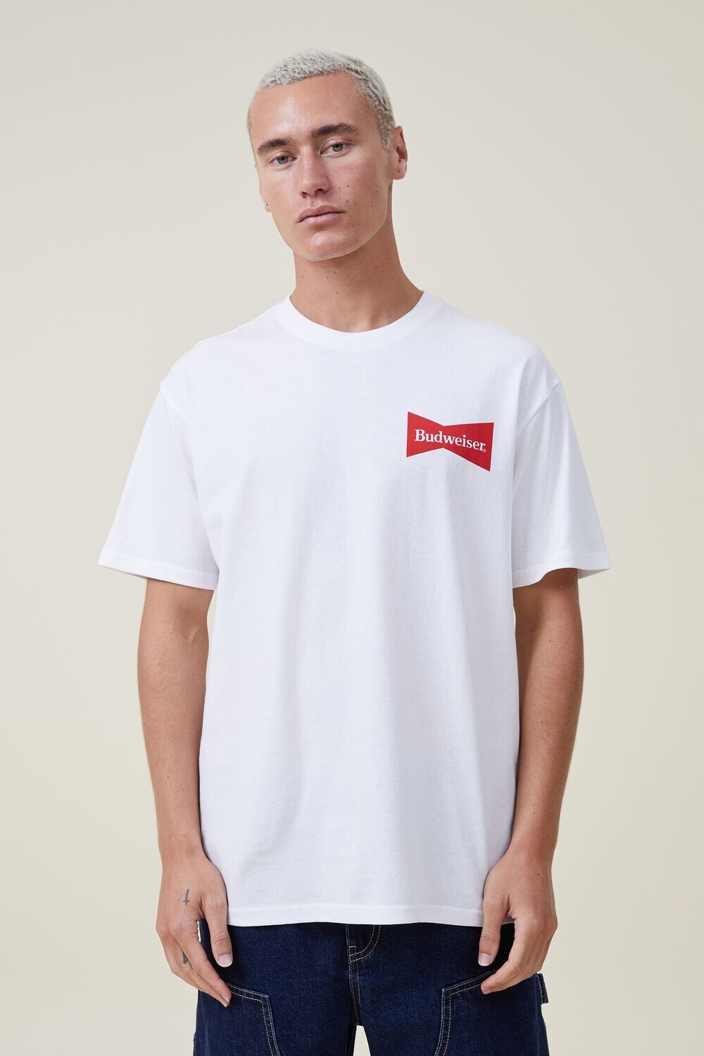

Футболка свободного кроя Budweiser Cotton On