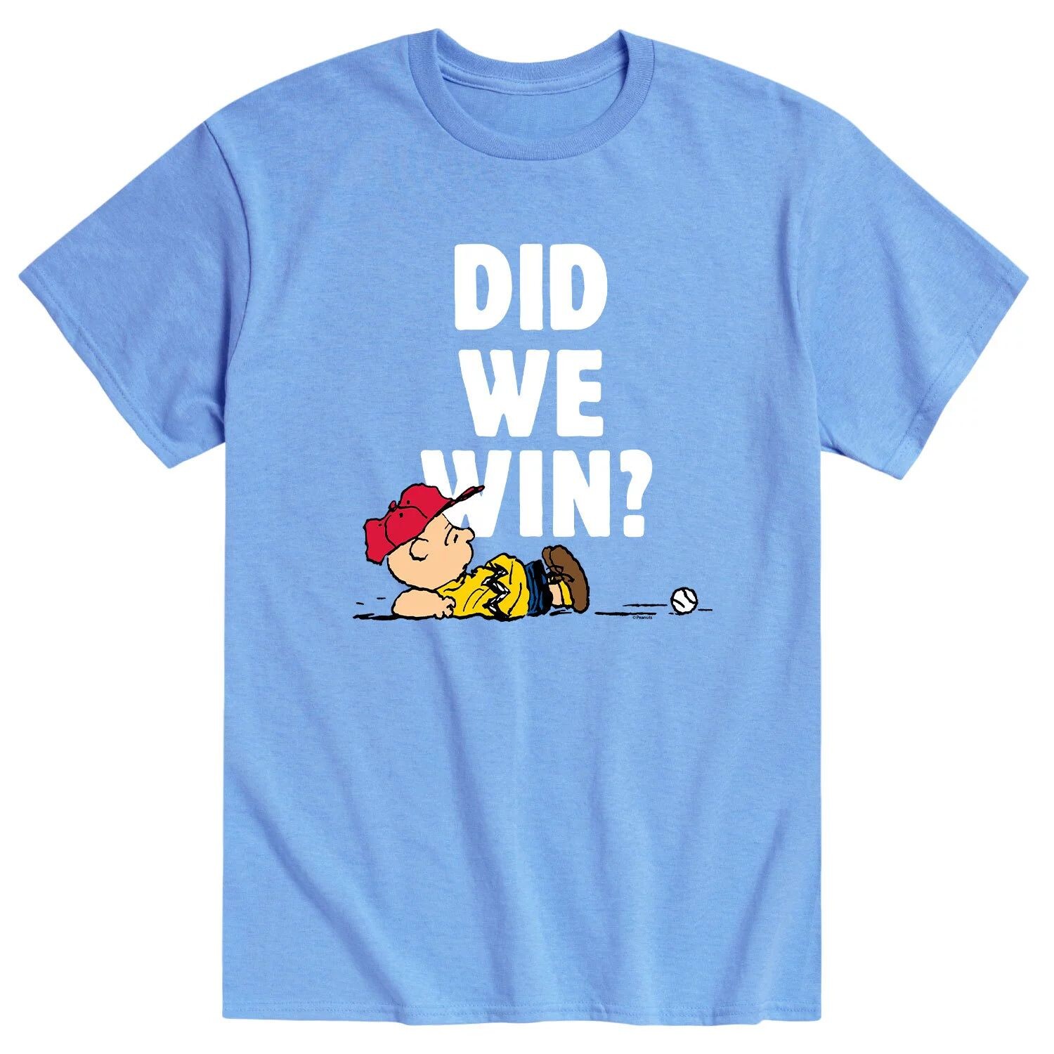 

Мужская футболка «Арахис» Did We Win Win Licensed Character