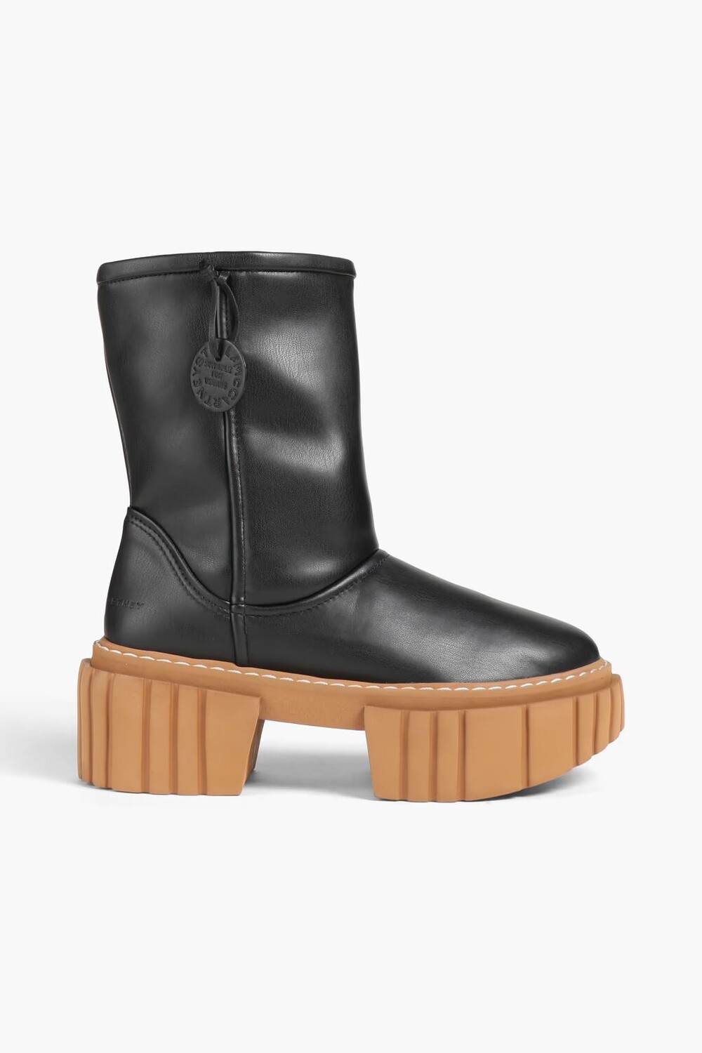 

Ботильоны Emilie на платформе из искусственной кожи Stella Mccartney, черный
