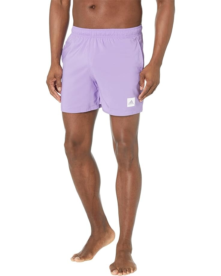 

Шорты для плавания adidas Solid 15.5", цвет Violet Fusion