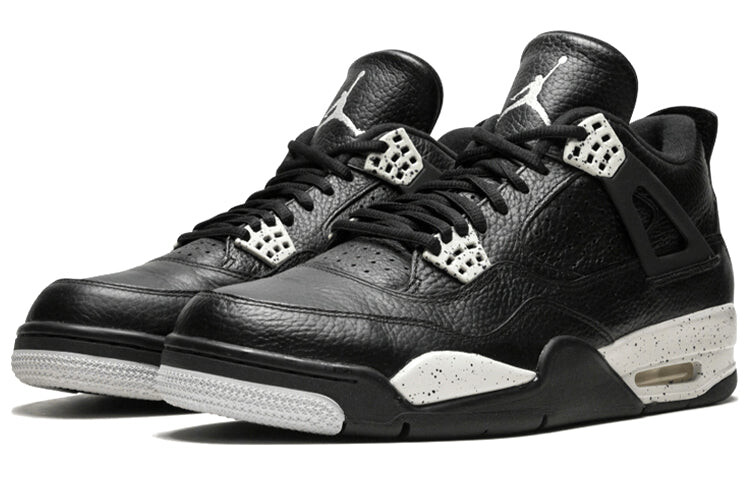 

Кроссовки Jordan 4 Retro Oreo 2015, черный / серый