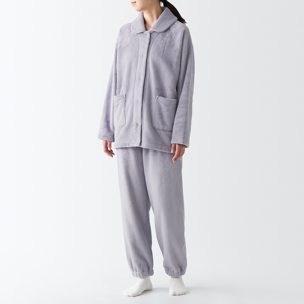 

Одеяла и пижамы, которые не генерируют статическое электричество MUJI, лаванда