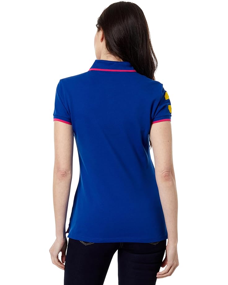 Поло U.S. POLO ASSN. USPA Triple Crown Polo Shirt, цвет Blue Raft